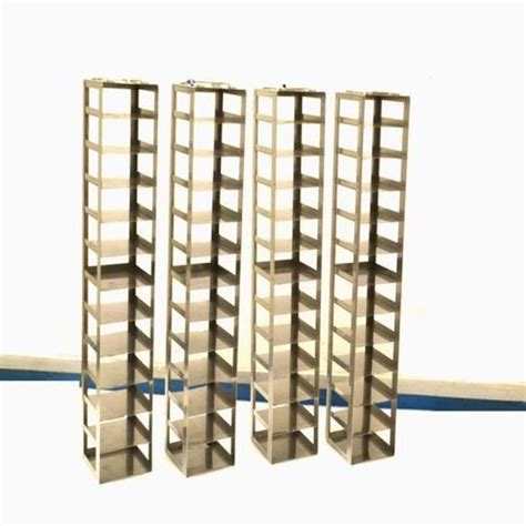 stainless steel cryogenic box rack